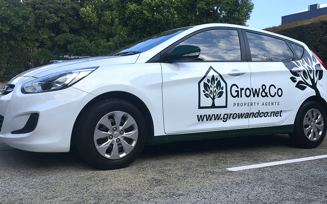 Grow&Co Vehicle Wrap Stick It Signs The Wrap Booth Gold Coast