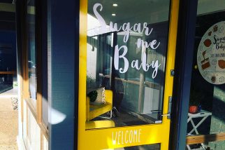 shop front - sugar me baby - stick it signs - the wrap booth - gold coast